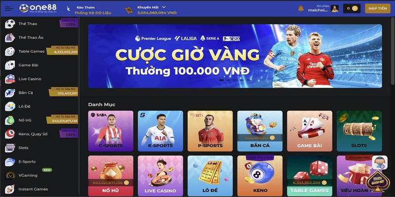 Lưu ý khi thực hiện giao dịch nạp tiền One88