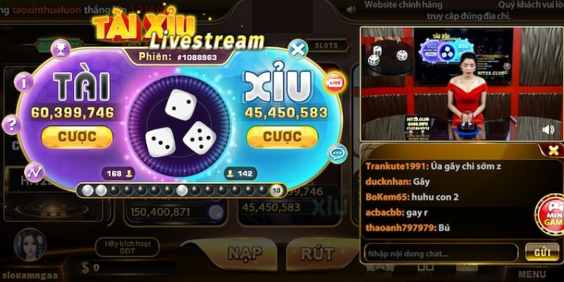 Tài xỉu livestream là gì?