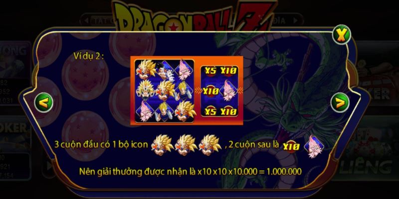 Mini Game Dragon Ball - Ấn Tượng Siêu Phẩm Đổi Thưởng Nhanh