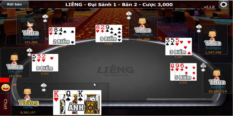 Bỏ túi kinh nghiệm win liêng