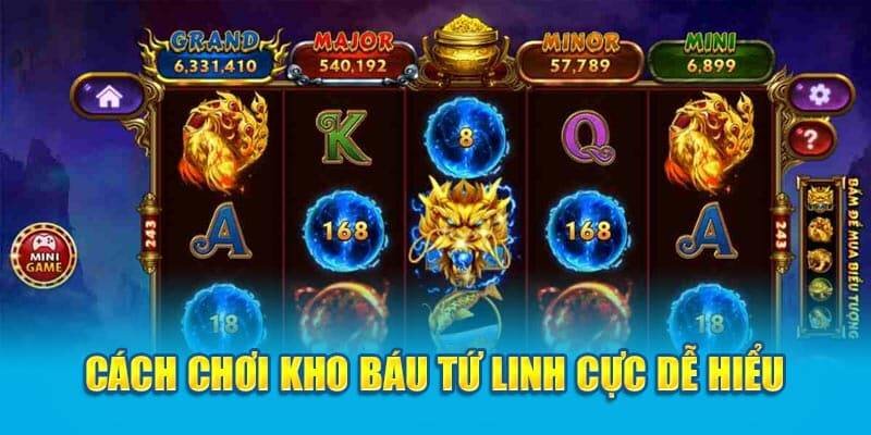 Bí quyết quay hũ kho báu tứ linh bất bại