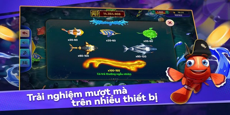 Bắn cá online casinovn365 có gì nổi bật?