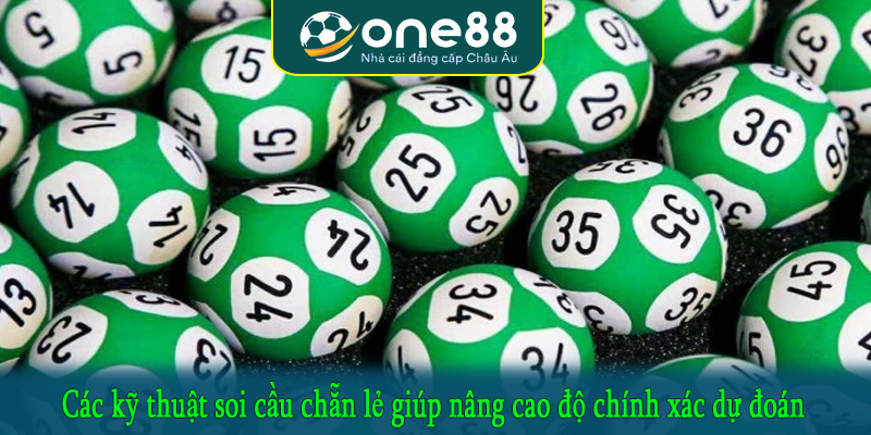 Các kỹ thuật soi cầu chẵn lẻ giúp nâng cao độ chính xác dự đoán